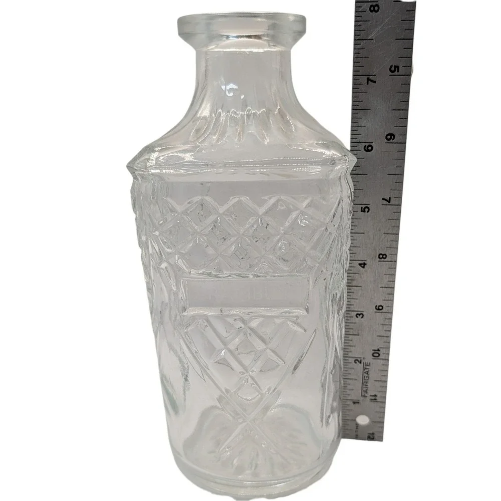 Vintage Drambuie Decanter Bottle Lead Crystal Prince Charles Edwards Liqueur
